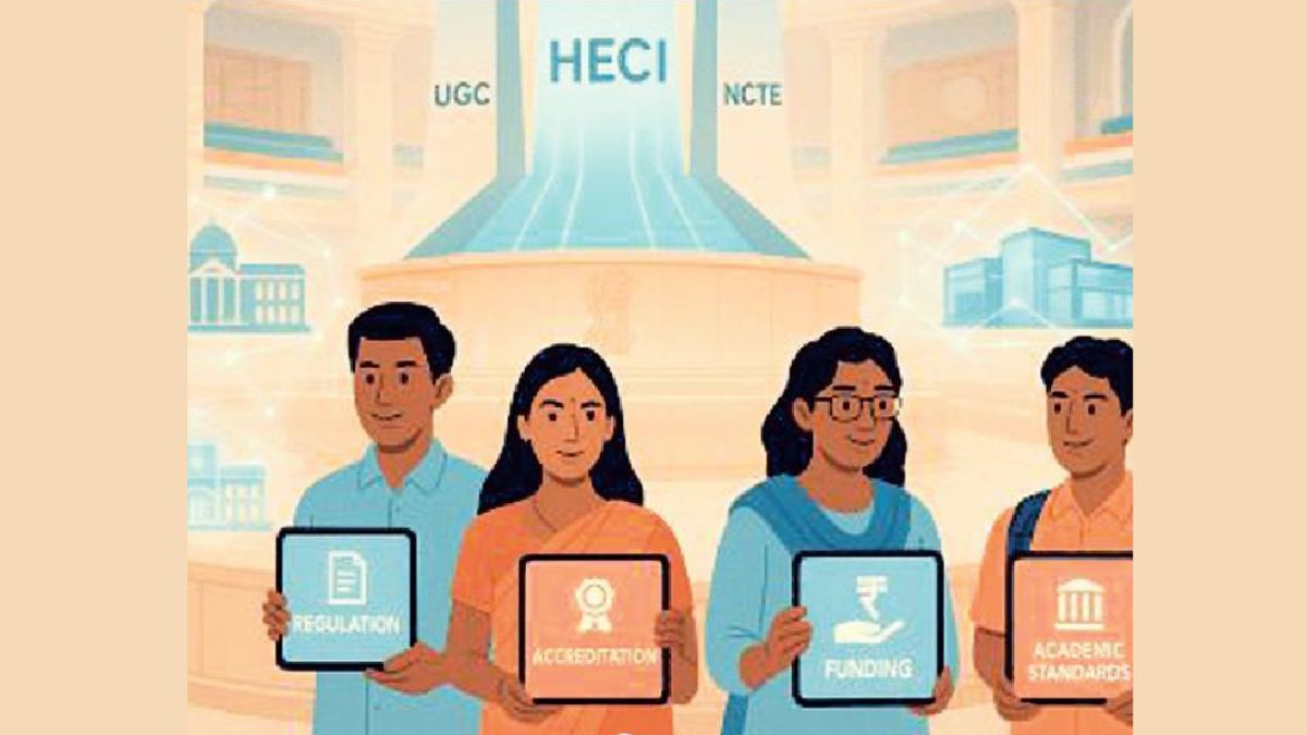 viksit bharat shiksha adhikshan bill 2025 higher education regulator merger reforms