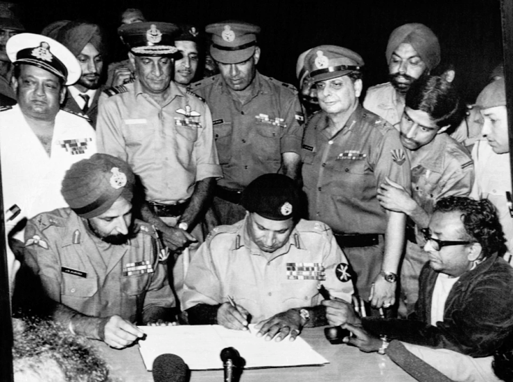 Bangladesh-Pakistan-India-war