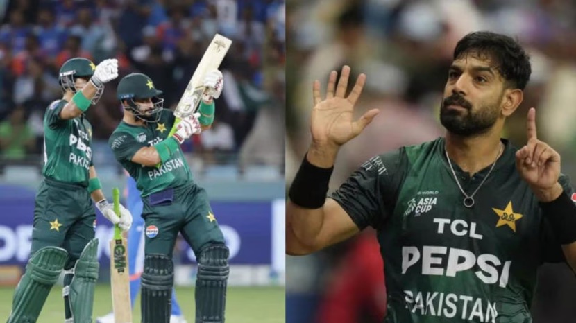 IND vs PAK Haris Rauf sahibzada farhan 