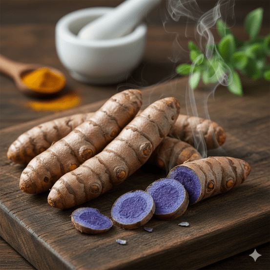 Blue-Turmeric