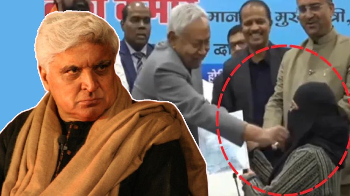 javed akhtar on nitish kumar hijab row