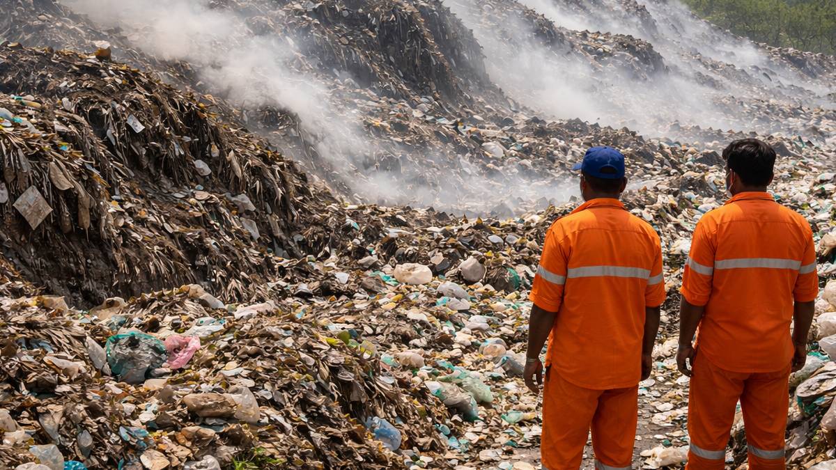 Kanjurmarg dumping ground conflict