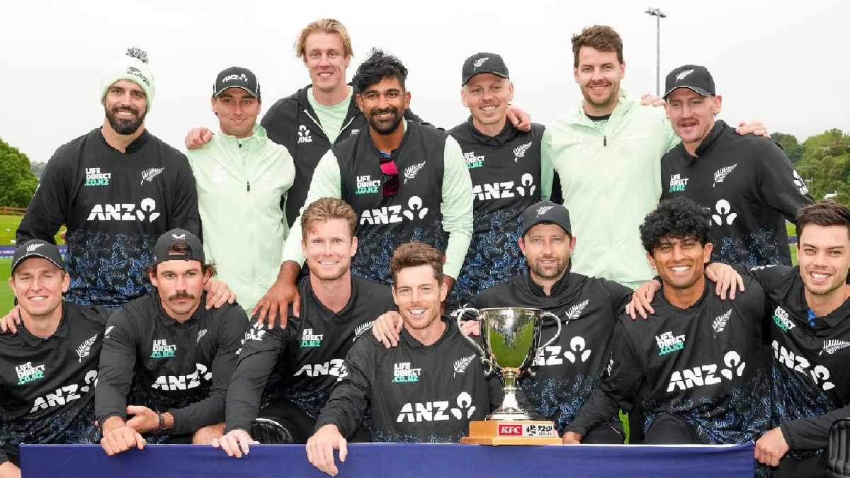 न्यूझीलंडचं टीम इंडियाला गिफ्ट; वनडे मालिकेसाठी अननुभवी संघ जाहीर