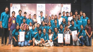 Thane Lokankika final, Thimmakka one-act play, Satish Pradhan College drama, Thane theatre competition, social themes plays India, best one-act play Thane, Lokmat Lokankika results, Marathi one-act plays, drama competitions in Thane, environmental plays India, लोकसत्ता लोकांकिका, ठाणे विभागीय अंतिम फेरी,