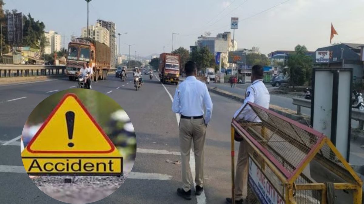 student transport bus hits car frequent accidents at navale bridge