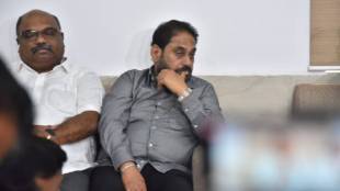 Anil Parab and Nitin Raut press