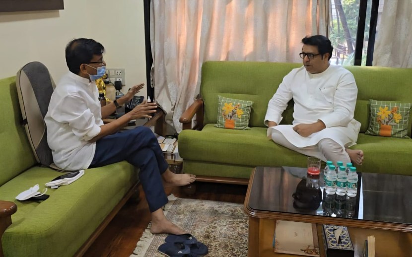 raj thackeray meet sanjay raut