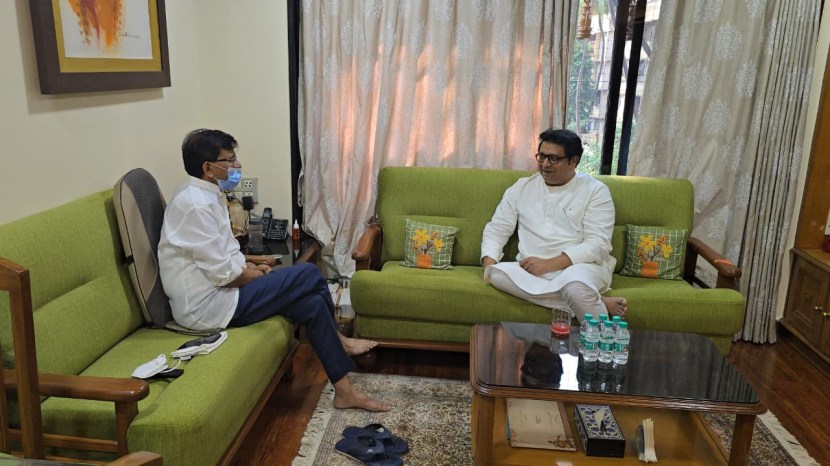 sanjay raut and raj thacekray