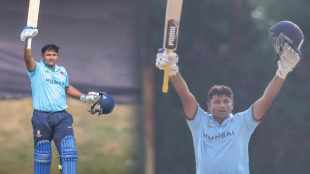 Sarfaraz Khan 157 Runs inning in 75 balls Arjun Tendulkar Mumbai vs Goa Vijay Hazare Trophy 2025