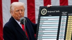 &#8216;अमेरिकेसाठी हानिकारक&#8217;, ट्रम्प यांनी भारतावर लादलेल्या टॅरिफ विरोधात तीन खासदारांचा ठराव