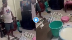 मुंबईत धक्कादायक प्रकार! रोजच्या दुधात डिटर्जंट-युरिया मिसळल्याचा आरोप, VIDEO होतोय व्हायरल