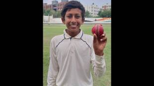 Nashik's Neel Chandratre impresses with spin in the Vijay Merchant Cup