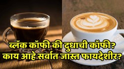 ब्लॅक कॉफी की दुधाची कॉफी? आरोग्यासाठी काय फायदेशीर? तज्ज्ञांनी सांगितले आश्चर्यकारक फायदे…