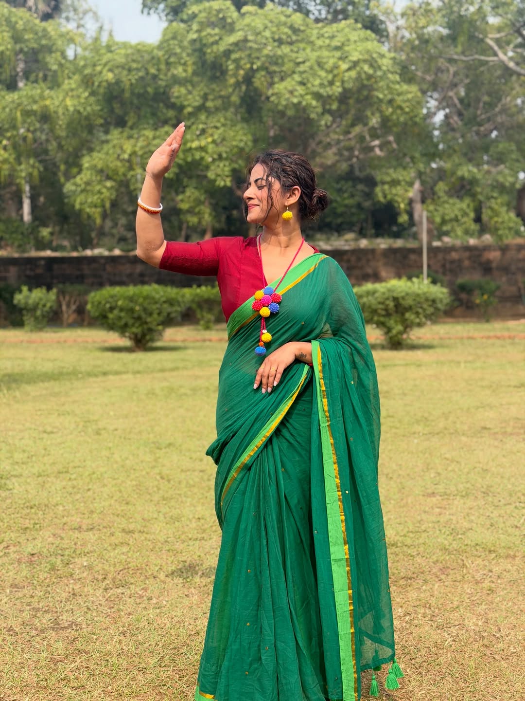 Sakshi Gandhi photos, Jagannath Puri visit