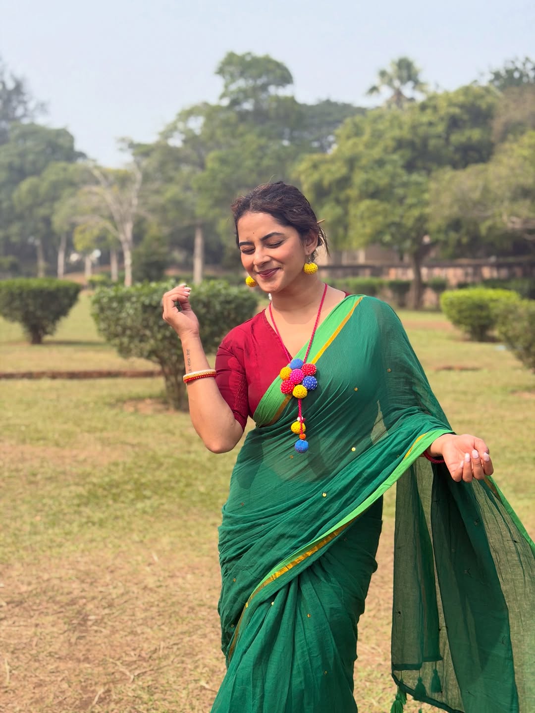 Sakshi Gandhi photos, Jagannath Puri visit