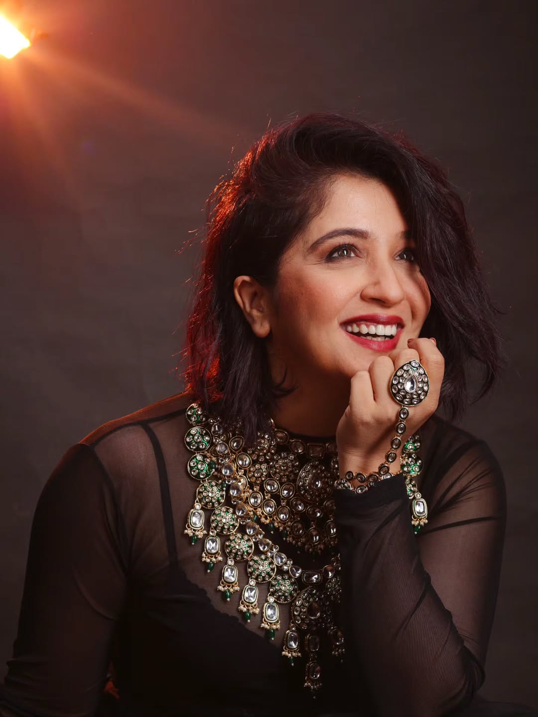 ‘Swarajya Rakshak Sambhaji’ fame Snehlata Vasaikar black glamorous look