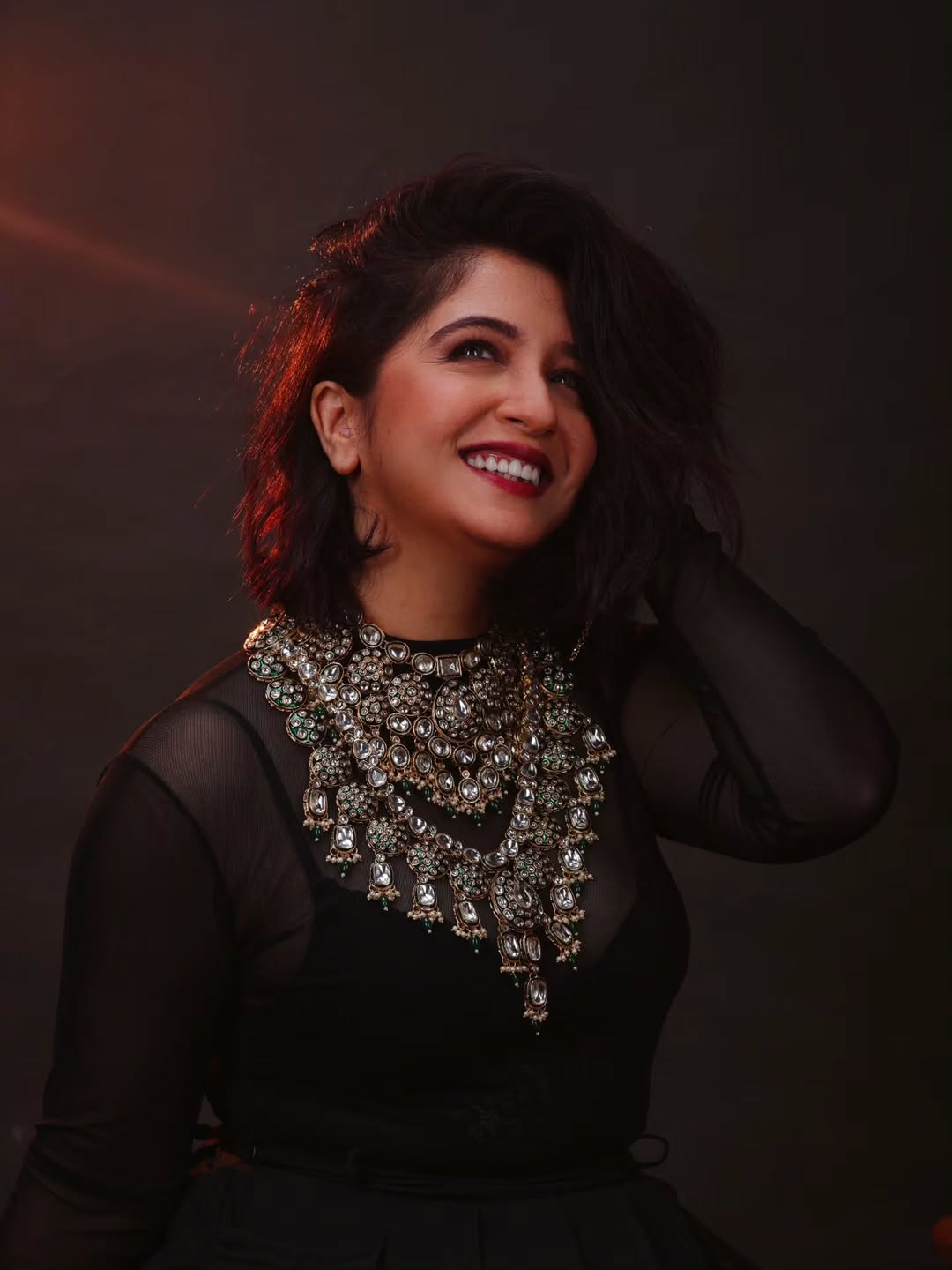 ‘Swarajya Rakshak Sambhaji’ fame Snehlata Vasaikar black glamorous look