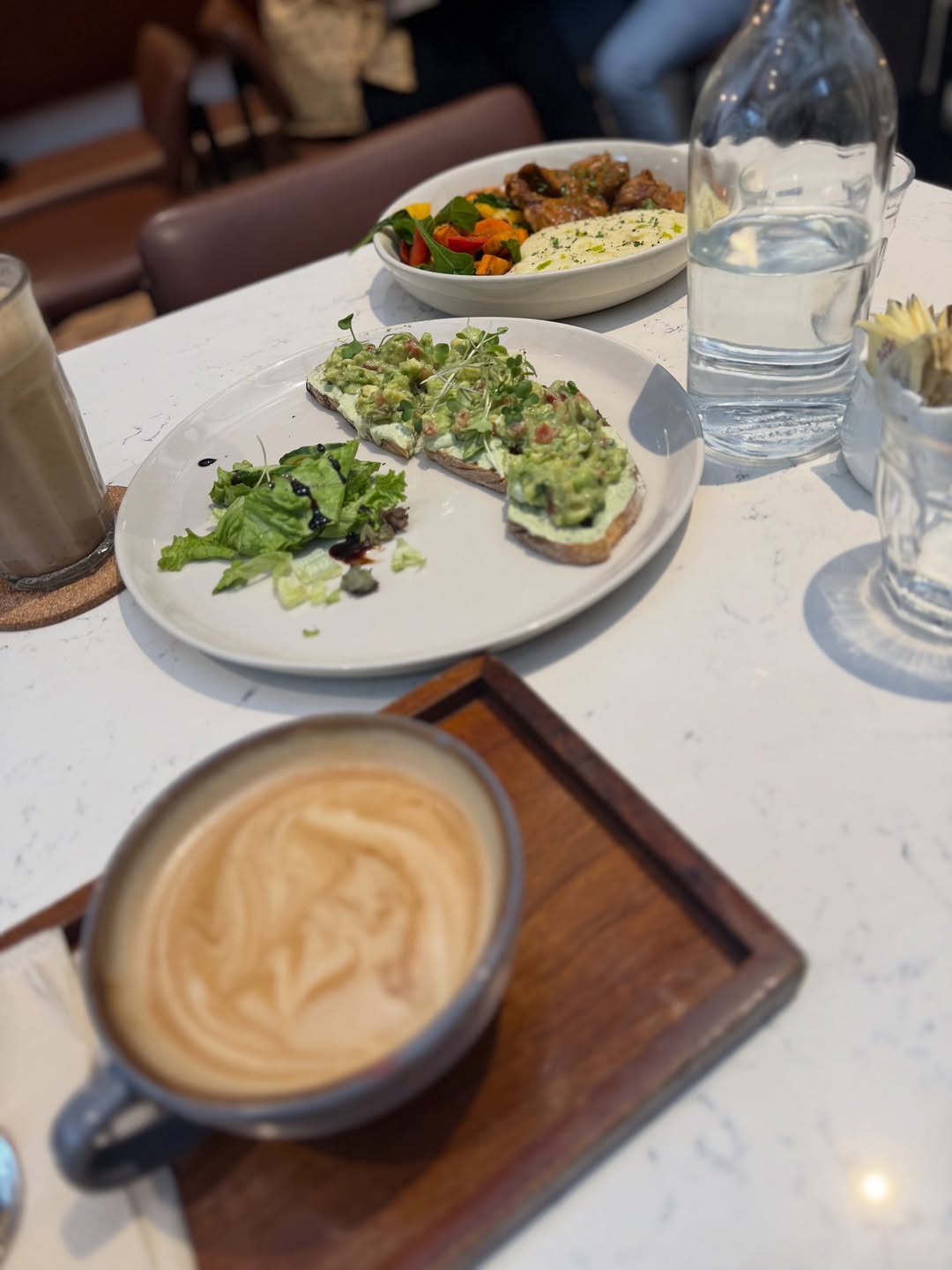 Khushbu Tawde and Gauri Nalawade during a coffee date photoshoot