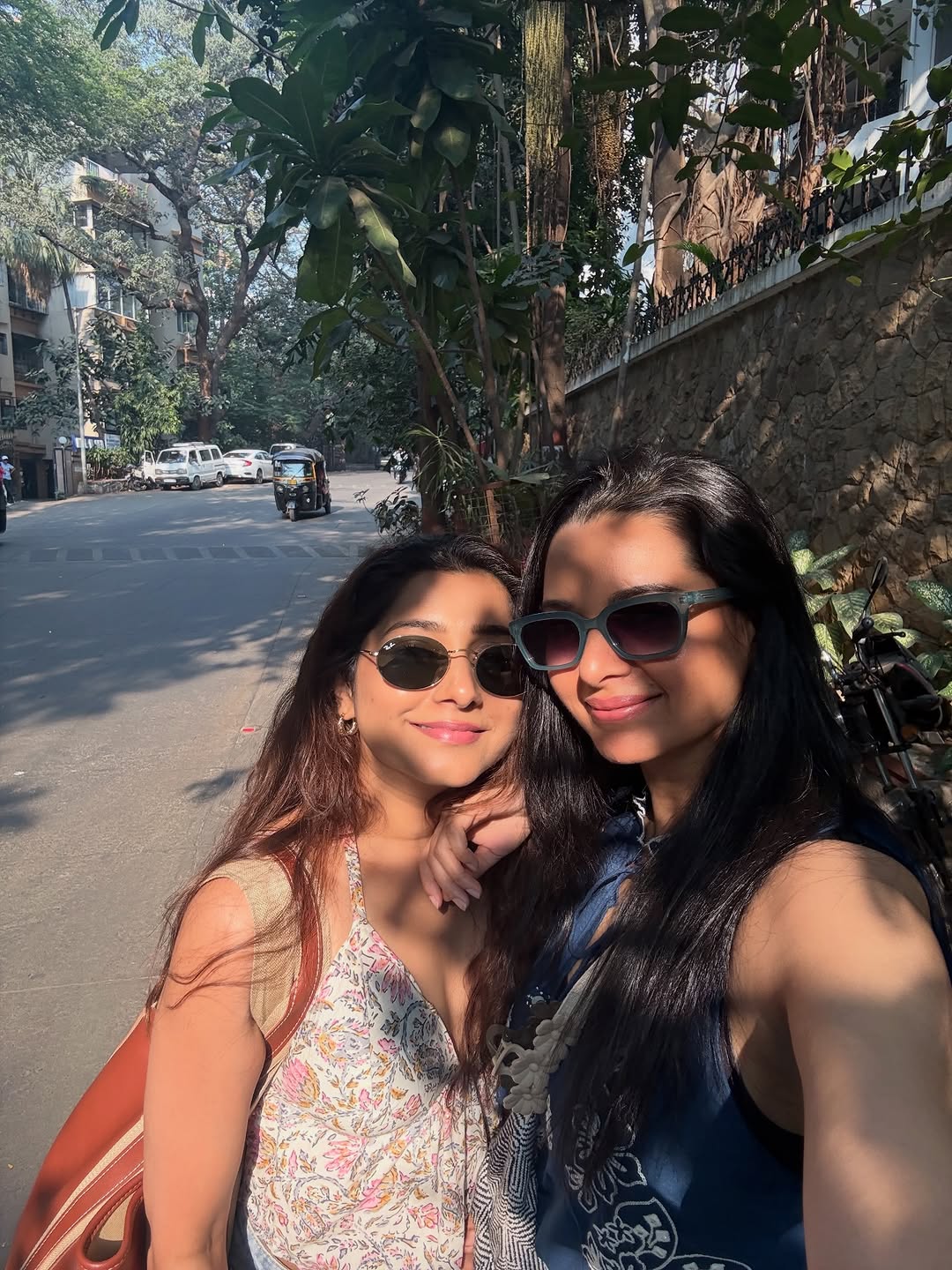 Khushbu Tawde and Gauri Nalawade during a coffee date photoshoot