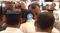 Ajit Pawar Funeral Updates : अजित पवारांच्या पार्थिवाला अग्नी दिल्यानंतर सुरक्षा रक्षकांना भावना अनावर; जय पवारांनी केलं सांत्वन