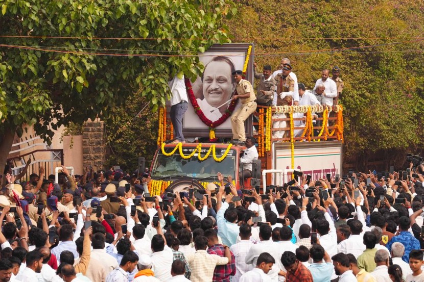 Ajit Pawar Funeral Updates