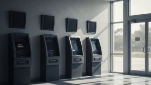 ATM use recuded