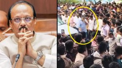 Ajit Pawar Died in Plane Crash: अजित पवारांचा विमान अपघातात मृत्यू; रोहित पवारांना अश्रू अनावर रुग्णालयाबाहेर कार्यकर्त्यांचा आक्रोश