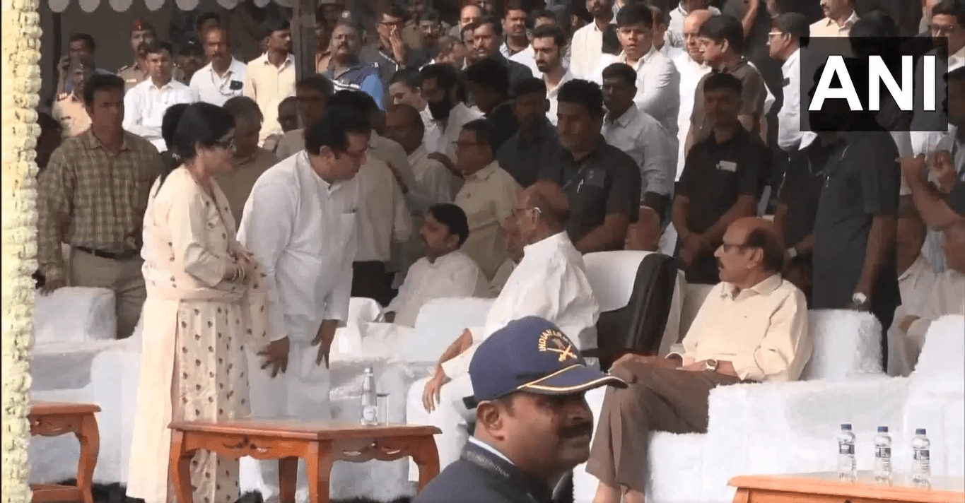 Ajit Pawar Funeral Last Rites Photos