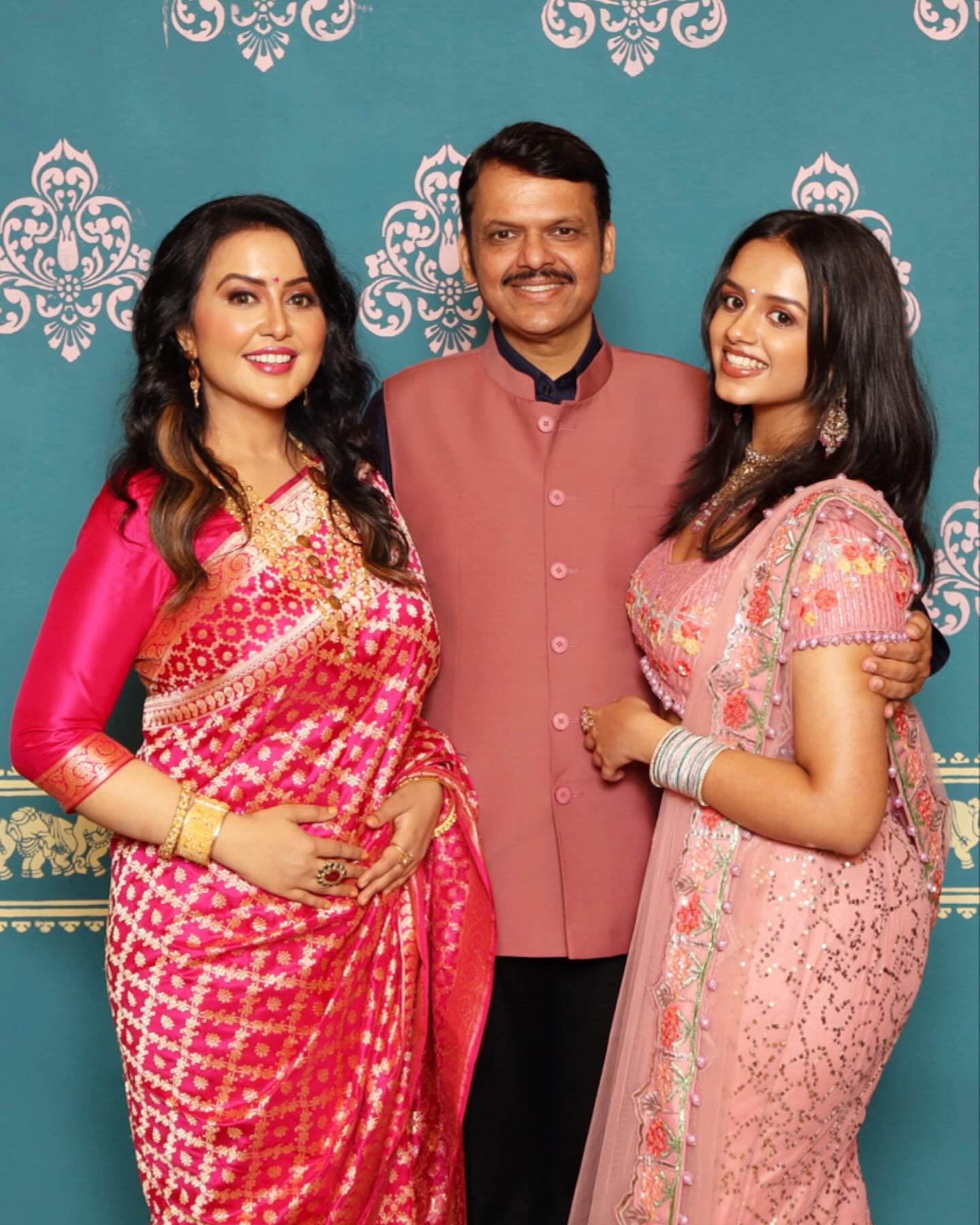 Amruta Fadnavis At Maa Kamakhya Temple Guwahati Assam