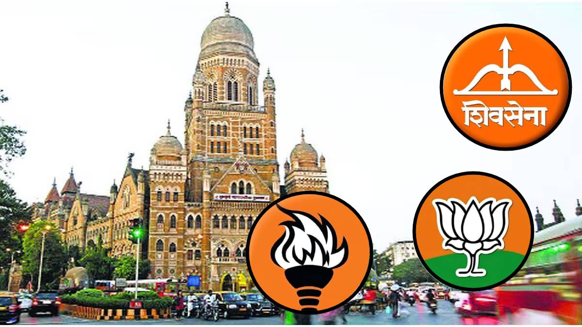 Hindi newspapers show colourful pictures of Mahayuti and BJP's victory in Mumbai; impact on Thackeray brand