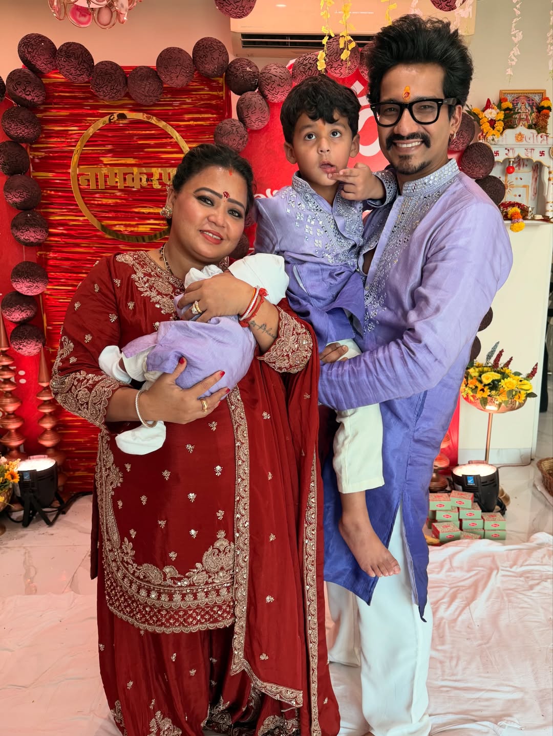 Bharti Singh Second Baby Name Ceremony