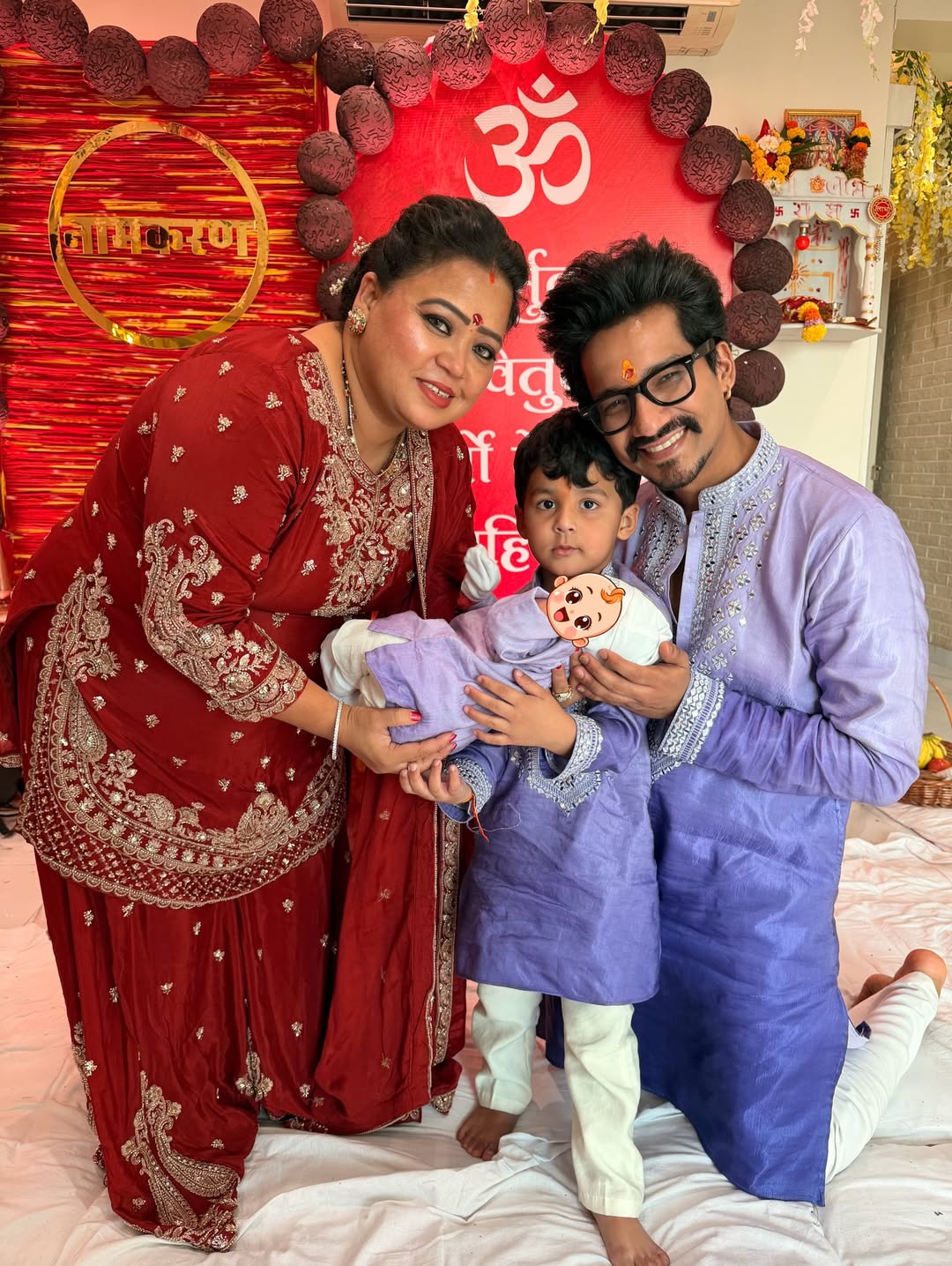 Bharti Singh Second Baby Name Ceremony