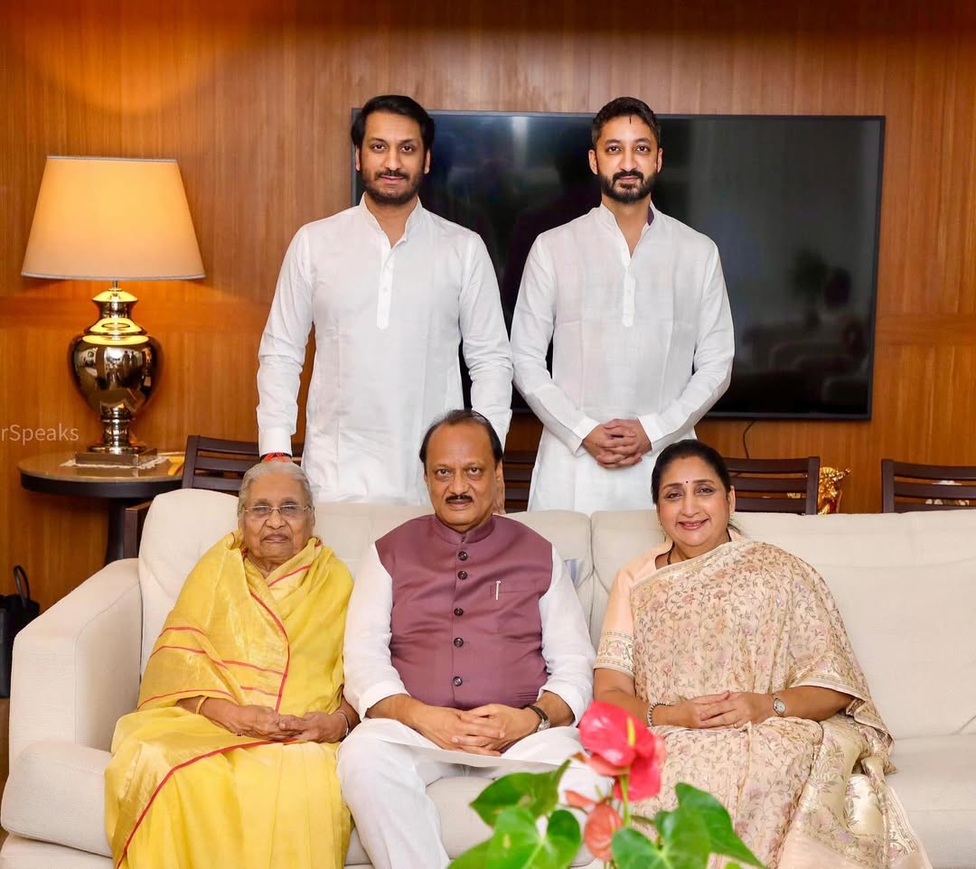 DCM Ajit Pawar Family Photos Memories