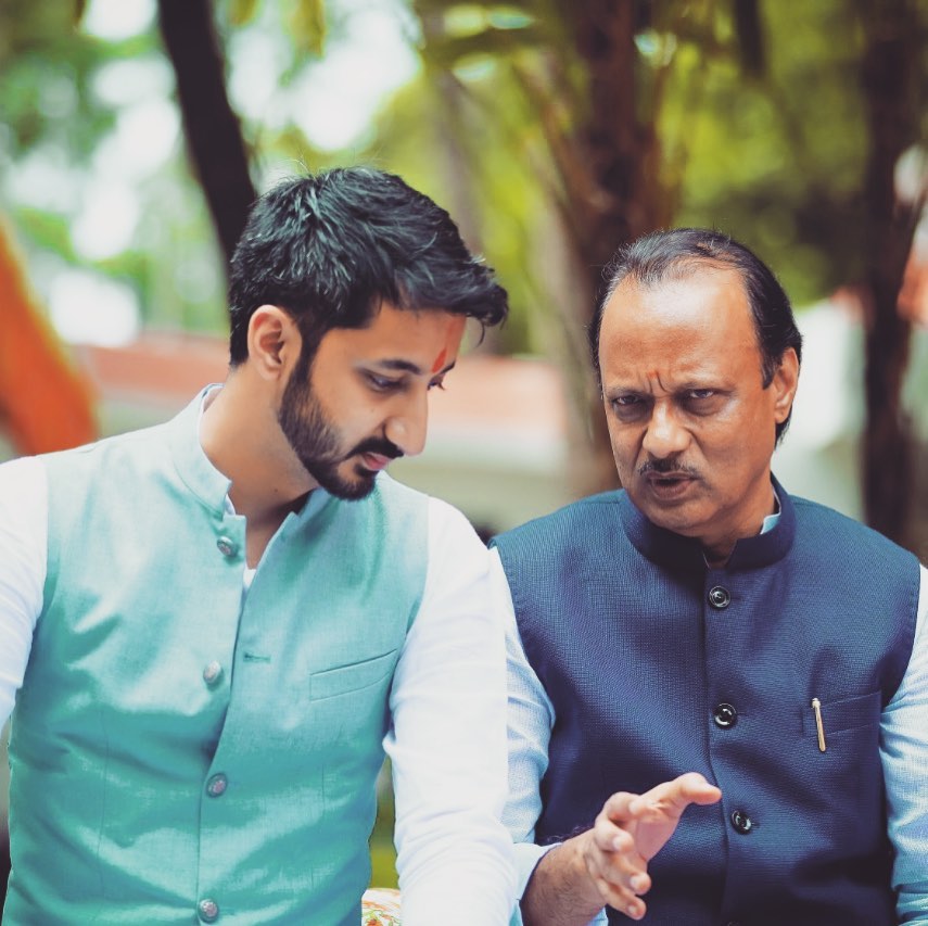 DCM Ajit Pawar Family Photos Memories