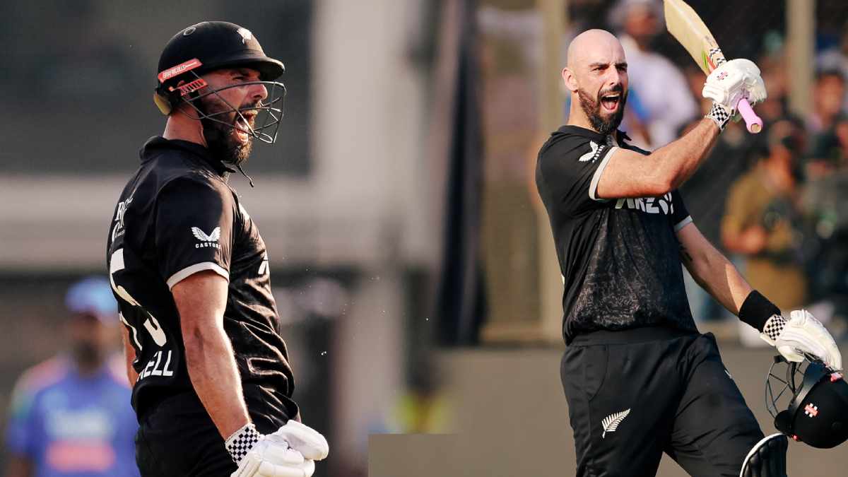 Daryl Mitchell Breaks World Record Becomes First player to score Most runs in ODI series vs India In India