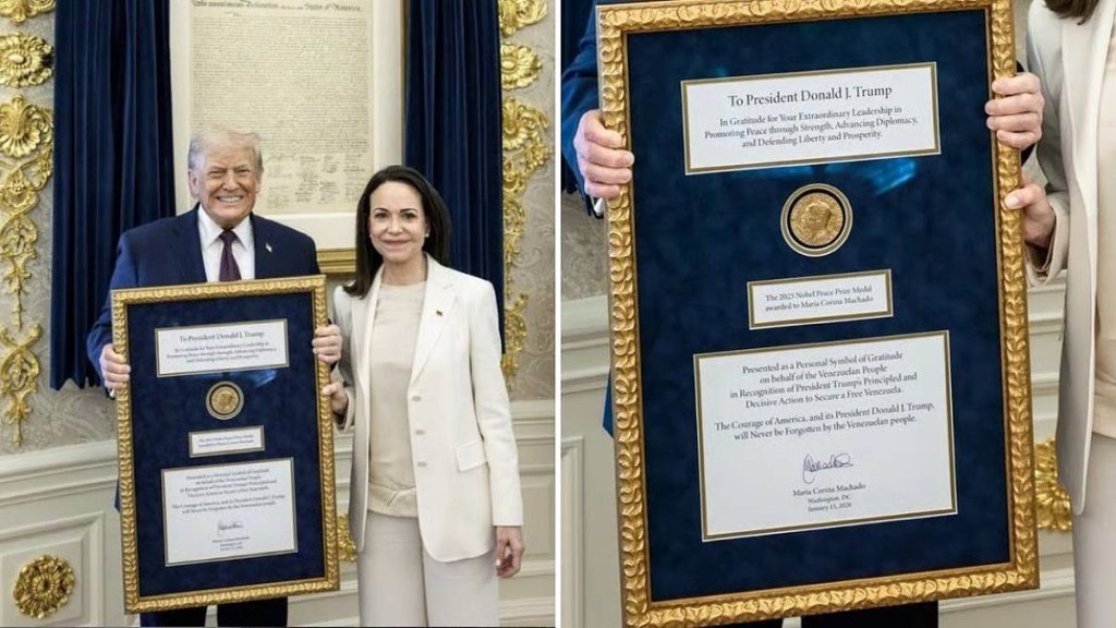 maria corina machado and donald trump maria corina machado and donald trump