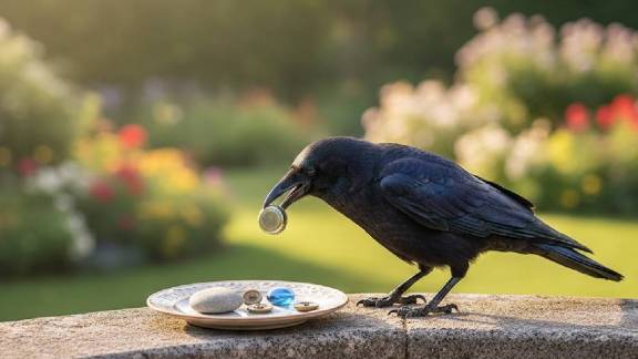 Gifts-from-crow-Behaviour