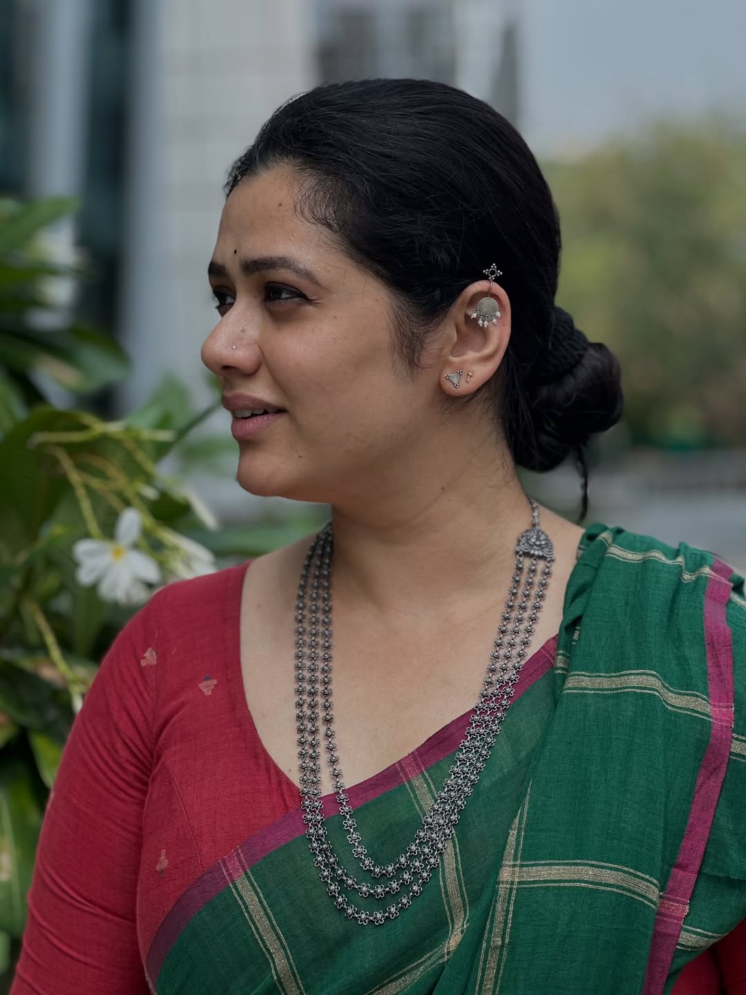 Girija Oak Godbole New Saree Look