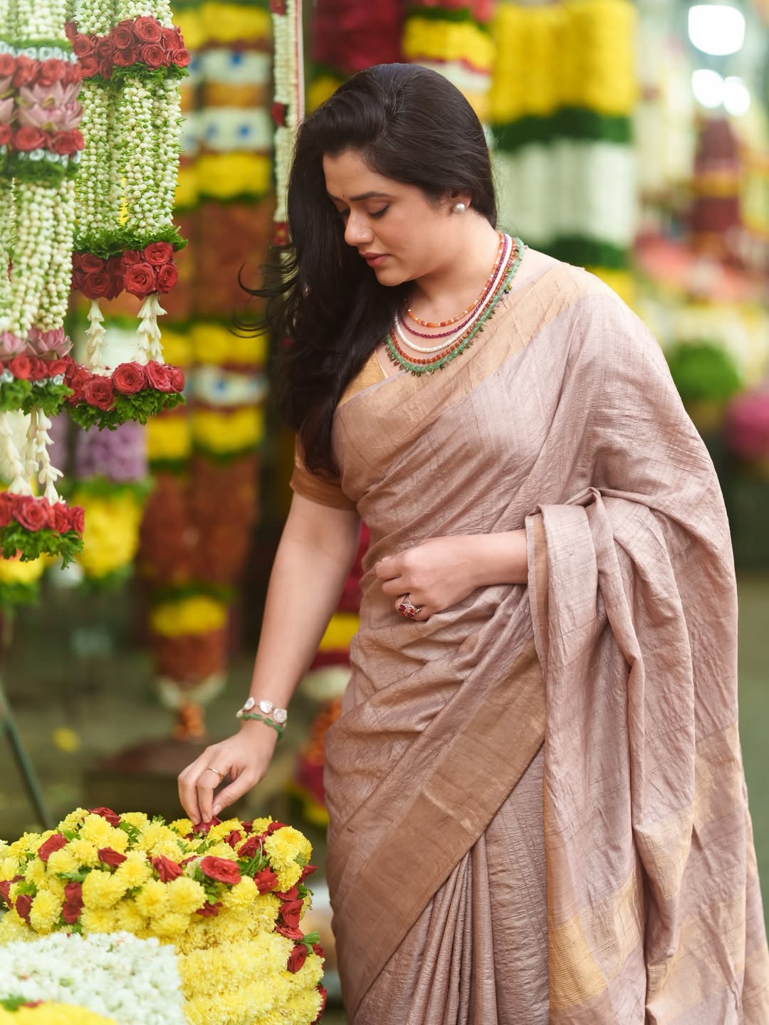 Girija Oak Godbole New Saree Look