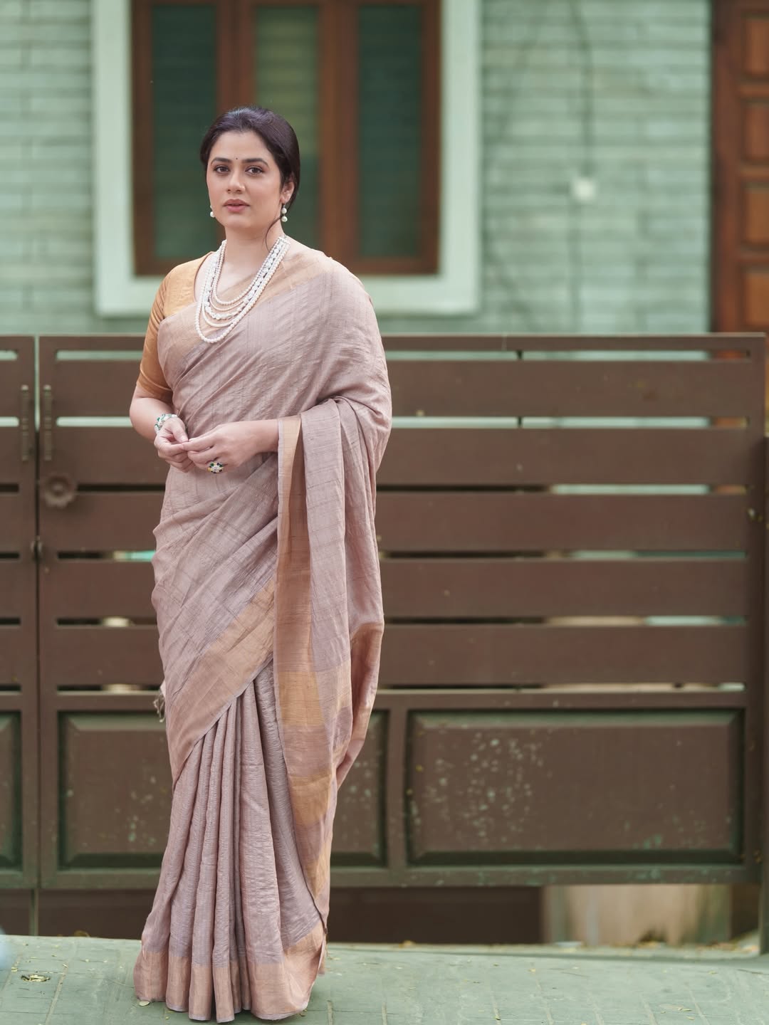 Girija Oak Godbole New Saree Look