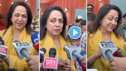 भाजपा खासदार हेमा मालिनींसमोर मतदान केंद्राबाहेर वृद्धाचा आरडाओरडा; Video होतोय व्हायरल