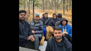 Star players Rinku Singh, Ishan Kishan, Sanju Samson, suryakumar yadav enjoyed evening safari at Pench forest resort