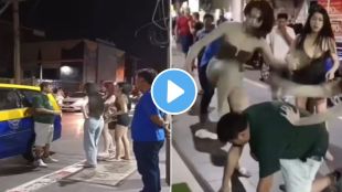 Indian tourist beaten in Pattaya Viral Video