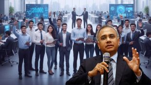 Infosys WEF Davos hiring announcement