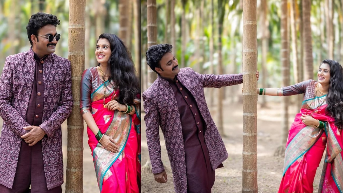 Kiran Gaikwad Vaishnavi Kalyankar Romantic Photos