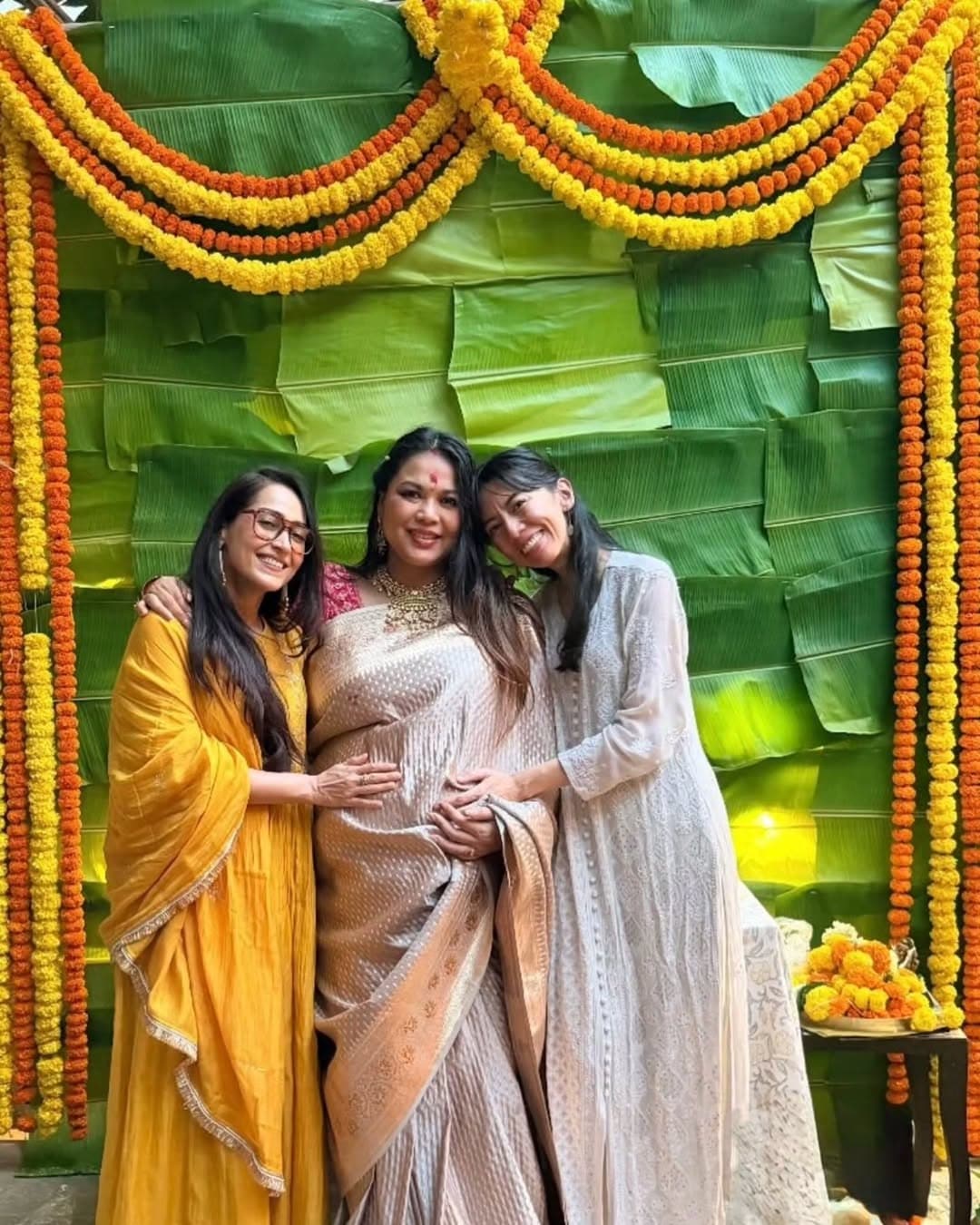 Lin Laishram baby shower