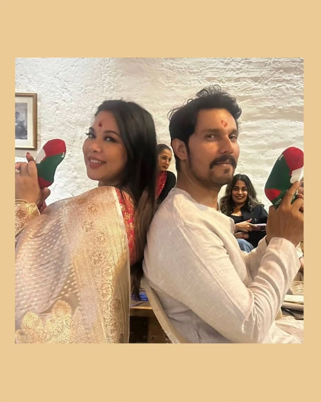 Lin Laishram baby shower 