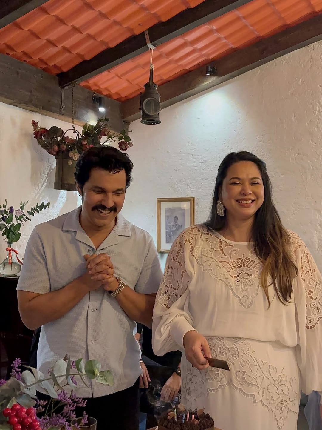 Lin Laishram baby shower