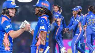 MI beat RCB by 15 Runs Natalie Sciver Brunt Hundred Healy Matthews Richa Ghosh 90 Runs WPL 2026