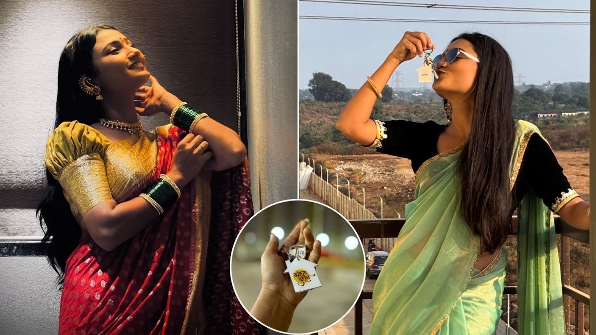 'आमच्या हक्काचं घर’ म्हणत कांची शिंदेचा नव्या घरात गृहप्रवेश; सोशल मीडियावर फोटो व्हायरल